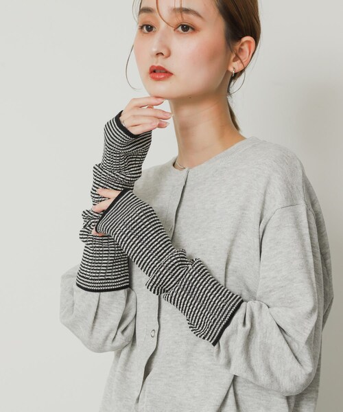 SENSE OF PLACE by URBAN RESEARCH(センスオブプレイスバイアーバンリサーチ)の「アソートアームウォーマー(ベルト・レディース・ORANGE/BLACK/BROWN/GRAY/GREEN・one)」の1枚目の写真
