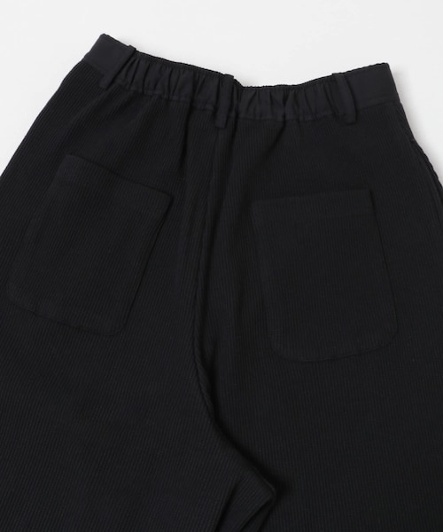 KBF（ケイビーエフ）の「ボタンフライワッフルパンツ（その他パンツ・レディース・BLACK/OATMEAL・One）」の5枚目の写真