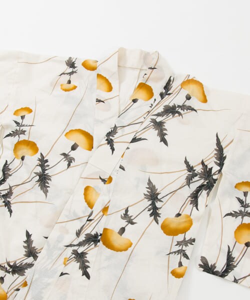 URBAN RESEARCH ROSSO（アーバンリサーチロッソ）の「浴衣 あざみ（着物・メンズ・黄・FREE）」の9枚目の写真