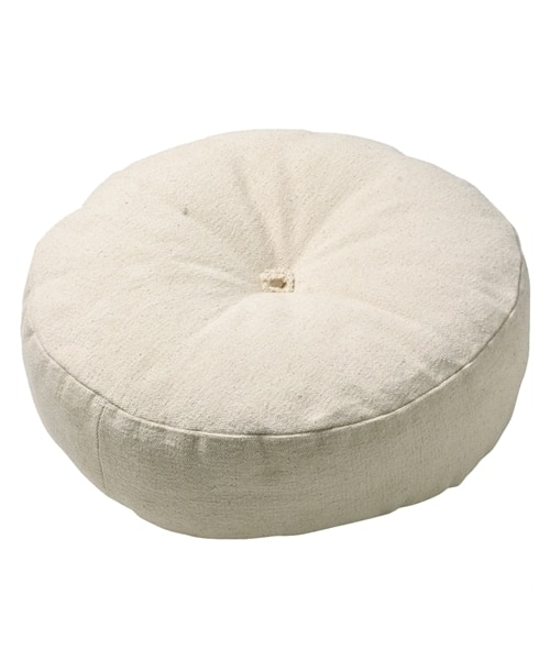 nissen（ニッセン）の「10色から選べる綿100%のフロアクッション（クッション/クッションカバー・メンズ・アイボリー/ライトブルー/ライトグリーン/ライトベージュ/マスタード/ピンク/カーキ/ネイビー/ブラウン/グレー・約45×45cm）」の10枚目の写真