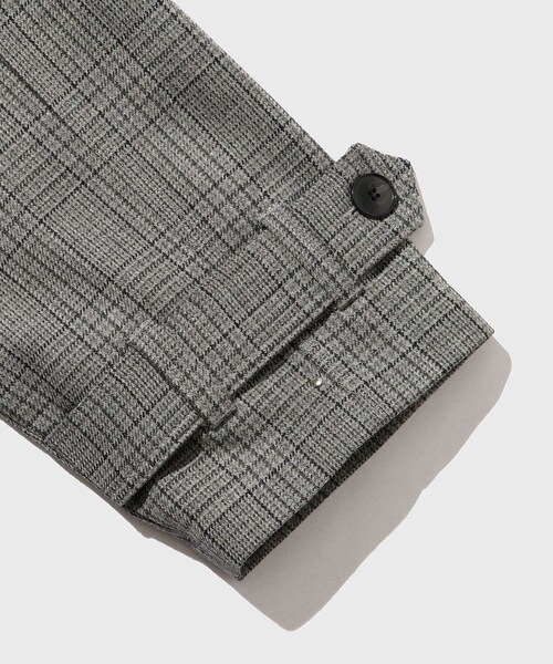 ADAM ET ROPE'(アダムエロペ)の「【mfpen/エムエフペン】Cient Coat(ダウンジャケット/コート・メンズ・グレー・L/M)」の12枚目の写真