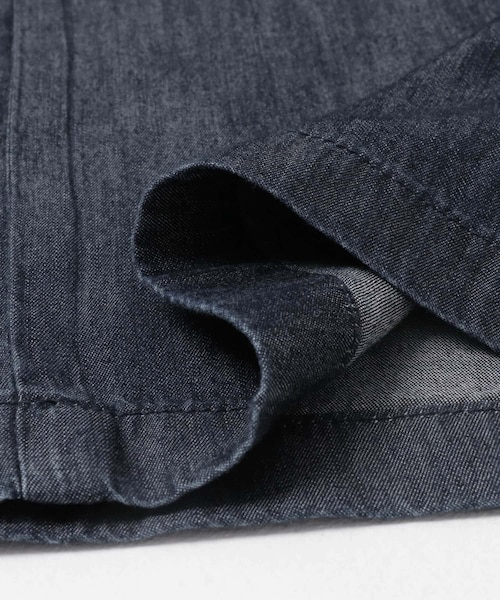 ITEMS URBANRESEARCH(アイテムズ アーバンリサーチ)の「『洗濯可』レーヨンデニムワイドパンツ(デニムパンツ・レディース・BLU/ONE WASH/BLK・Free)」の17枚目の写真