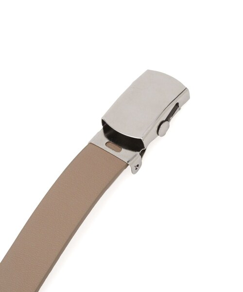 VIS(ビス)の「20mm幅スムースガチャベルト(ベルト・レディース・ブラック/ダークブラウン/ベージュ系・F)」の13枚目の写真