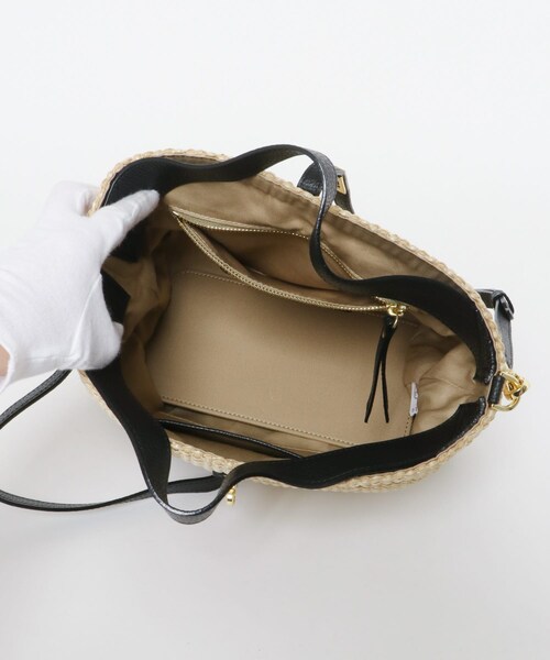 URBAN RESEARCH Sonny Label（アーバンリサーチサニーレーベル）の「VIOLA d’ORO　SANDRO V-8744（ハンドバッグ・レディース・BROWN/NATURAL・OS）」の10枚目の写真