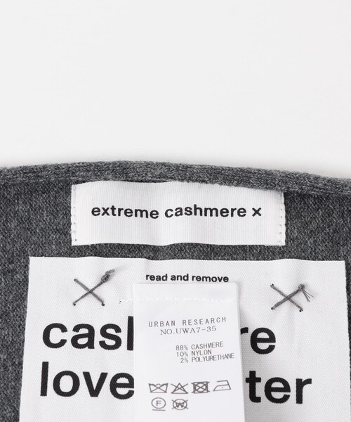 URBAN RESEARCH（アーバンリサーチ）の「Extreme Cashmere　bandana（バンダナ/スカーフ・レディース・rosa/d brown/felt/raven・-）」の12枚目の写真
