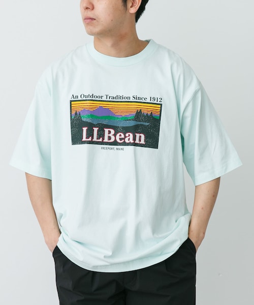 URBAN RESEARCH DOORS(アーバンリサーチドアーズ)の「L.L.Bean JAPAN EDITION SHORT-SLEEVE KATAHDIN LOGO T-SHIRTS(Tシャツ/カットソー・メンズ・OFF WHITE/BIRCH/LEMON/LIME/CHARCOAL・M/L/XL)」の4枚目の写真