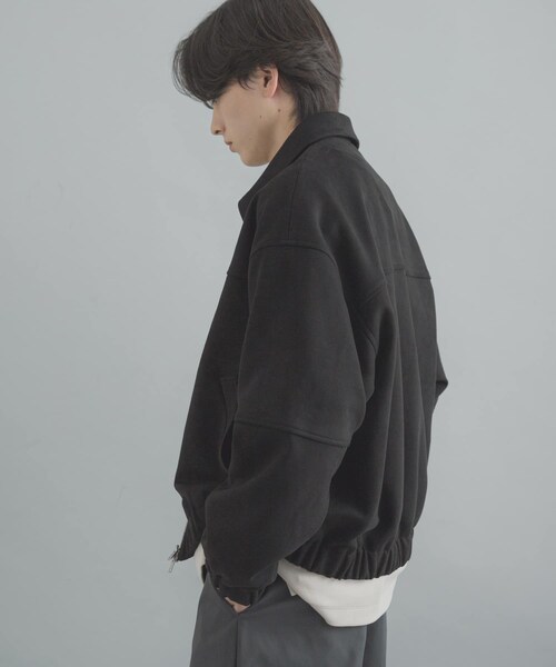 SENSE OF PLACE by URBAN RESEARCH（センスオブプレイスバイアーバンリサーチ）の「F/S ZIPブルゾン（ブルゾン・メンズ・BLACK/BEIGE/KHAKI・M/L）」の10枚目の写真