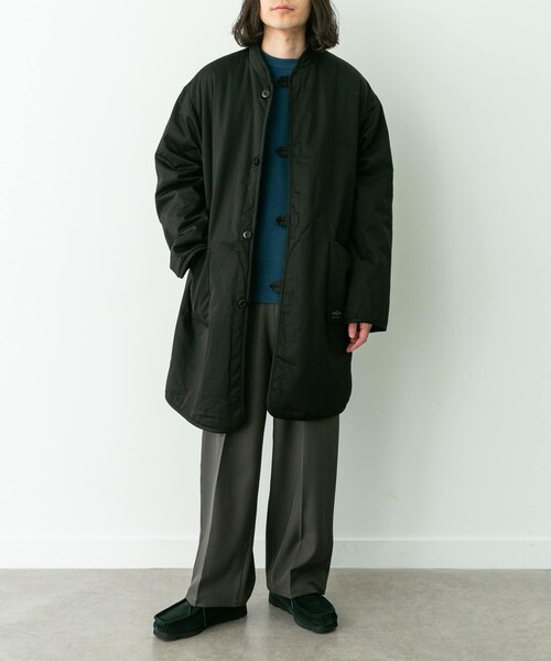 URBAN RESEARCH Sonny Label（アーバンリサーチサニーレーベル）の「ARMY TWILL　Twill Reversible Coat（テーラードジャケット・メンズ・KHAKI/BLACK/BEIGE・S/M/L）」の7枚目の写真