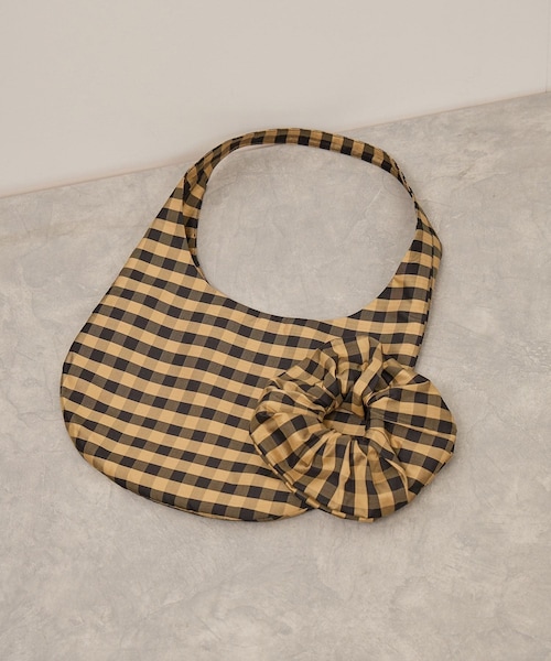 ADAM ET ROPE'(アダムエロペ)の「【COMING OF AGE(カミング オブ エイジ)】HOBO MINI BAG(ショルダーバッグ・レディース・ブラック/キミドリ/ターコイズ/レッド・F)」の11枚目の写真