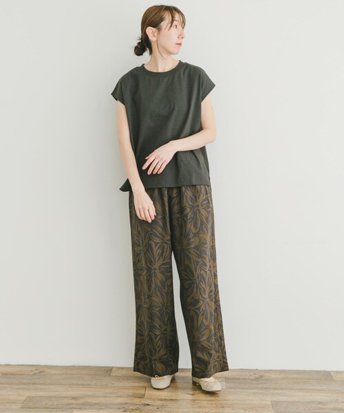 ITEMS URBANRESEARCH(アイテムズ アーバンリサーチ)の「クルーネックノースリTシャツ(Tシャツ/カットソー・レディース・L.GREGE/WHT/CHA/P.BLU・FREE)」の19枚目の写真