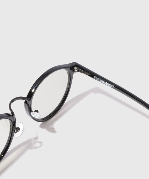 ADAM ET ROPE'(アダムエロペ)の「【ISNESS MUSIC/イズネス ミュージック】INDIA SUNGLASSES(サングラス・メンズ・ライトグレー/パープル・F)」の6枚目の写真