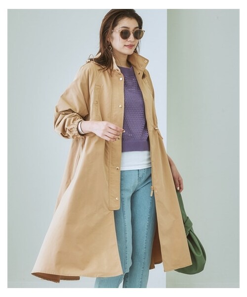 nissen（ニッセン）の「【はっ水】マウンテンパーカー（ロング丈