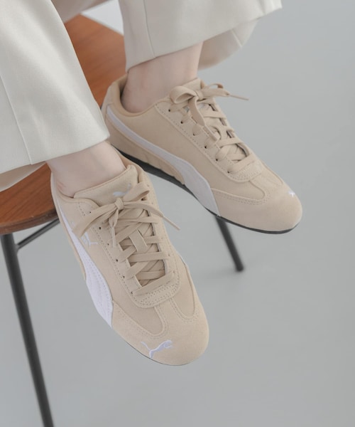 URBAN RESEARCH Sonny Label（アーバンリサーチサニーレーベル）の「PUMA　SPEEDCAT OG（スニーカー・レディース・COFFEE/NAVY/SAND・23/23.5/24/24.5）」の2枚目の写真
