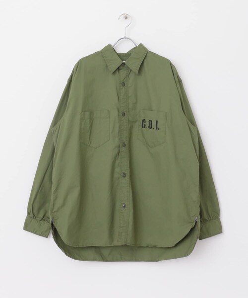 URBAN RESEARCH Sonny Label（アーバンリサーチサニーレーベル）の「CAL O LINE　UTILITY SHIRTS（ミリタリージャケット・メンズ・KHAKI/OLIVE DRAB・M/L）」の17枚目の写真