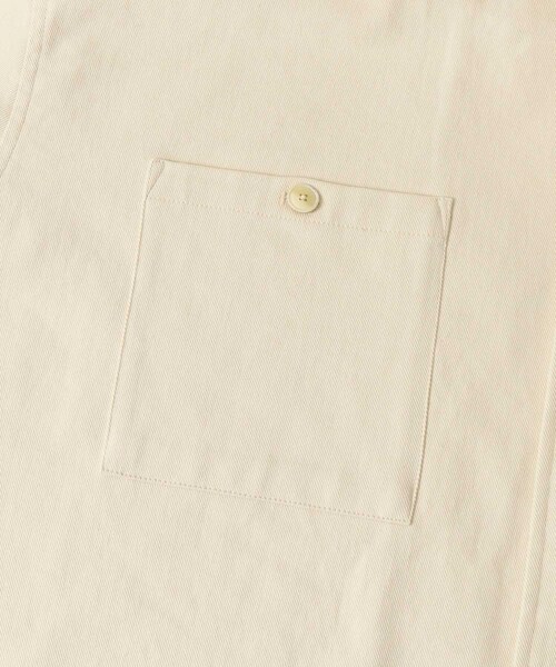 URBAN RESEARCH Sonny Label（アーバンリサーチサニーレーベル）の「CHEF JACKET（カバーオール・メンズ・カーキ/アイボリー/ブラック/ブラウン/ヒッコリー/オンブレ/グレージュCH・M/L）」の12枚目の写真