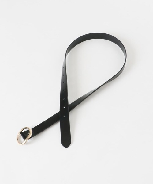 URBAN RESEARCH DOORS(アーバンリサーチドアーズ)の「オーバルビッグバックルベルト(ベルト・レディース・BEIGE/BLACK・One)」の6枚目の写真