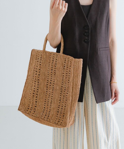 URBAN RESEARCH（アーバンリサーチ）の「CAMALYA　MILANA（かごバッグ・レディース・The/Sangria・-）」の14枚目の写真