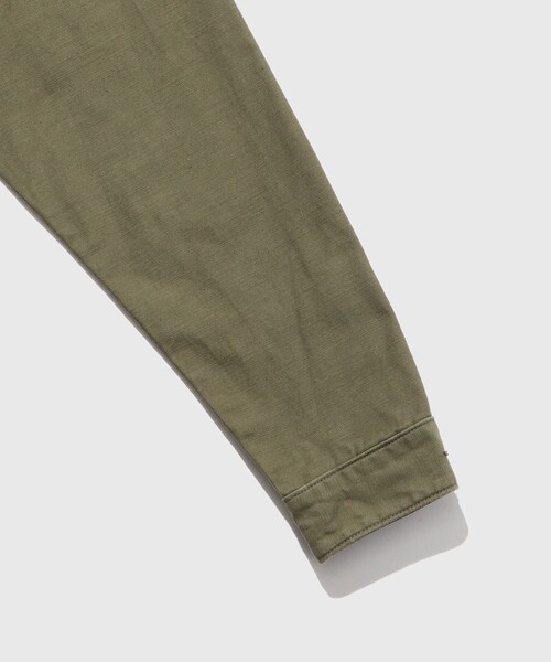 ADAM ET ROPE'（アダムエロペ）の「【BONCOURA/ボンクラ】Utility Shirt Back Satin olive（その他アウター・メンズ・オリーブ・38/40）」の22枚目の写真