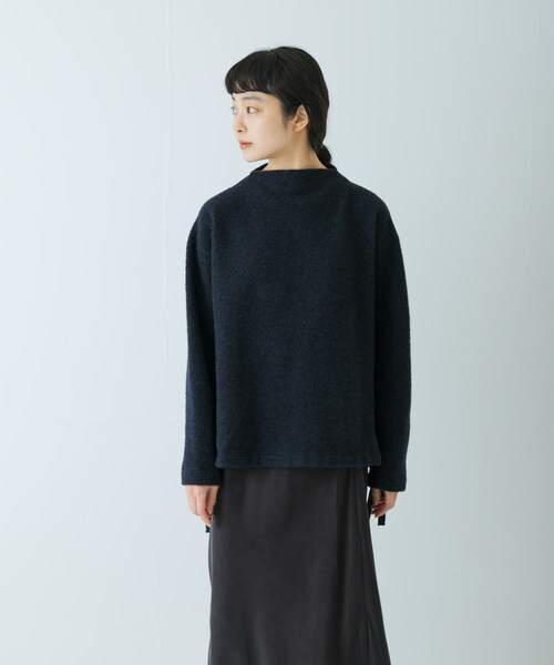 かぐれ（カグレ）の「ウールループボトルネックプルオーバー（その他トップス・レディース・IVORY/MOCHA/NAVY・Free）」の5枚目の写真