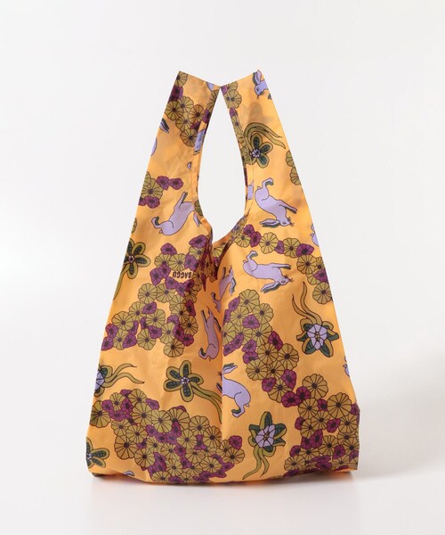 KBF（ケイビーエフ）の「BAGGU　STANDARDBAGGU（その他雑貨・レディース・カウガール/ペイントチェック/アップルツリー/オークルデイジー/ワイルドラビット/ブラックホワイト/レオパード・one）」の6枚目の写真