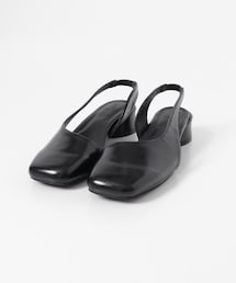 KBF | スクエアトゥアシンメトリーパンプス(パンプス)