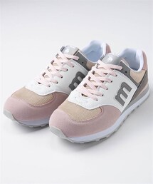 nissen | 【ゆったり幅広】moz（モズ）ロゴスニーカー（ワイズ４Ｅ）(スニーカー)