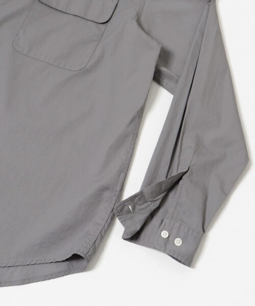URBAN RESEARCH（アーバンリサーチ）の「ANOTHER OFFICE　Volume Shirts（シャツ/ブラウス・メンズ・Mild Brown/Concrete・1/2/3）」の15枚目の写真