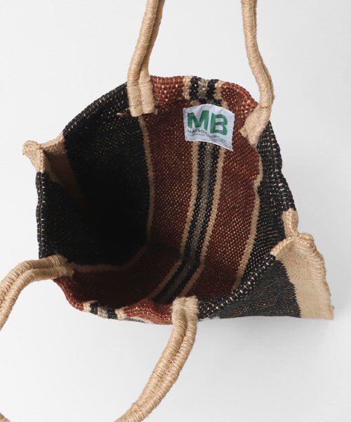 KBF（ケイビーエフ）の「MAISON BENGAL　NEW JUTE PORESH BAG（トートバッグ・レディース・ORANGE/ROYAL/BROWN・FREE）」の20枚目の写真