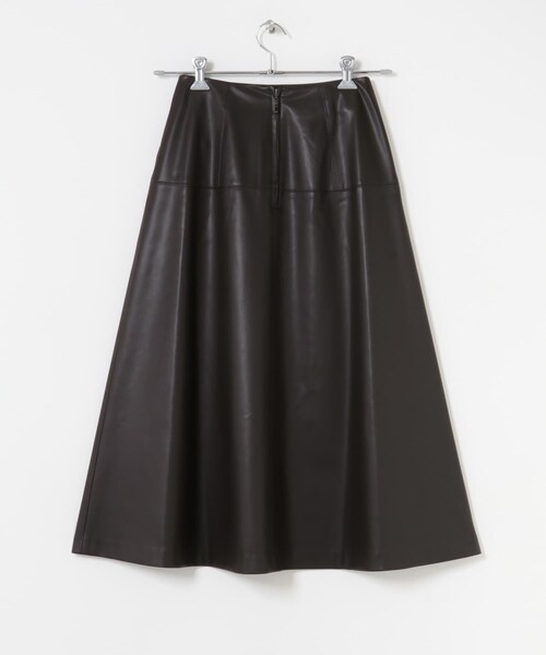 URBAN RESEARCH ROSSO（アーバンリサーチロッソ）の「バックジップフレアスカート（スカート・レディース・LIGHTGRAY/MOCHA/DARKBROWN・36/38）」の19枚目の写真