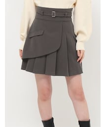 dazzlin | レイヤードプリーツミニスカート(スカート)