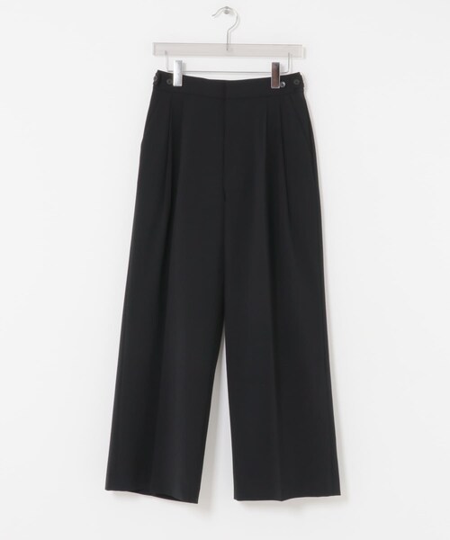 URBAN RESEARCH（アーバンリサーチ）の「ウールブレンドワイドストレートパンツ（その他パンツ・レディース・GRY STRIPE/BLACK・36/38/40）」の12枚目の写真