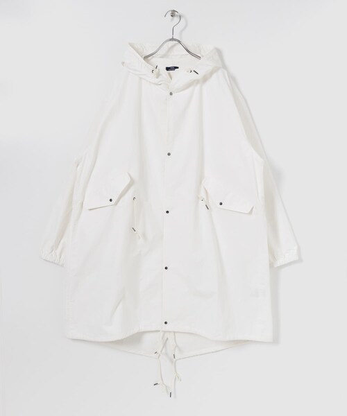 ITEMS URBANRESEARCH（アイテムズ アーバンリサーチ）の「オーバーサイズモッズコート（モッズコート・メンズ・KHK/OFF/BLK・M/L）」の14枚目の写真