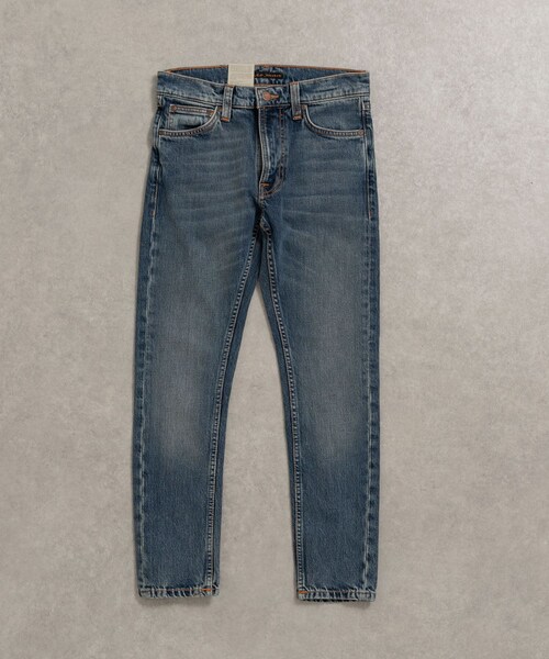 THE GOODLAND MARKET(ザグッドランドマーケット)の「NUDIE JEANS Lean Dean417-Dark Waters(デニムパンツ・レディース・INDIGO・26/27/28)」の2枚目の写真