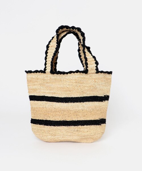 かぐれ（カグレ）の「アフリカンスクエア サイザルバッグ10×12（かご