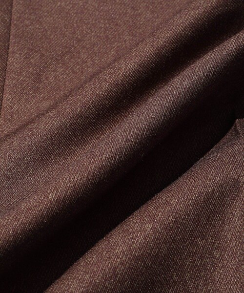 ADAM ET ROPE'（アダムエロペ）の「【REVERBERATE/リバーバレイト】TACKED TROUSERS（スラックス・メンズ・ブラック/ダークブラウン・1/2）」の15枚目の写真