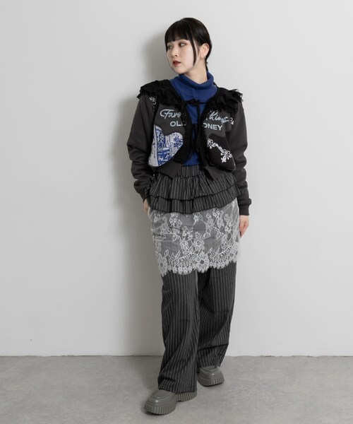 THE GOODLAND MARKET（ザグッドランドマーケット）の「old honey　49°C pants（その他パンツ・レディース・02black/01D.gray・FREE）」の19枚目の写真