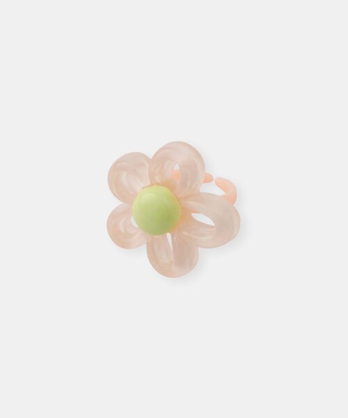 ROPE' PICNIC（ロペピクニック）の「【KIDS/キッズ】フラワークリアリング（リング・レディース・パープル/ピンク/ピンク系/クリーム・F）」の3枚目の写真