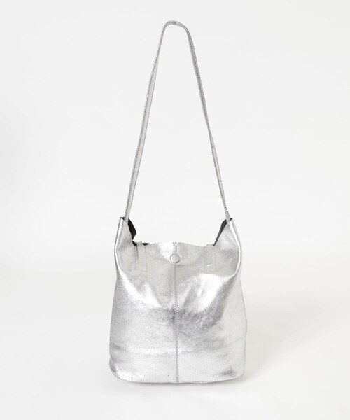 URBAN RESEARCH(アーバンリサーチ)の「Morphee 3WAY MEDIUM TOTE(SHORT)(トートバッグ・メンズ・SILVER・FREE)」の4枚目の写真