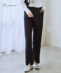 nissen | 裾スリットテーパードパンツ(パンツ)