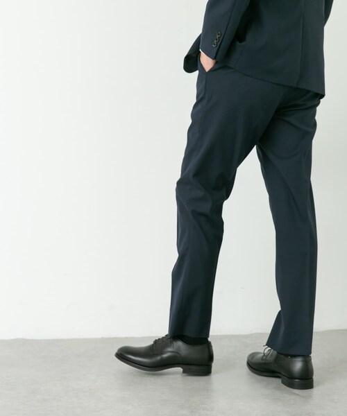 URBAN RESEARCH DOORS（アーバンリサーチドアーズ）の「LIFE STYLE TAILOR　ウールライクコンフォータブルスマートパンツ（スラックス・メンズ・NAVY/GRAY・S/M/L/XL）」の19枚目の写真