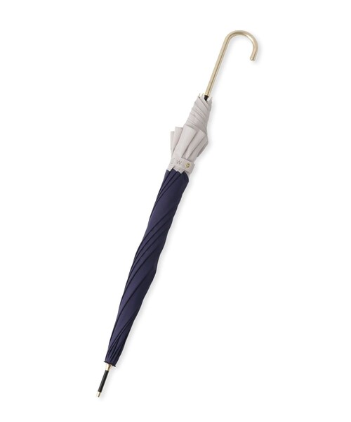 ROPE' PICNIC（ロペピクニック）の「【Wpc.】切り継ぎプレーン長傘/晴雨兼用・UVカット（長傘・レディース・ネイビー系/ピンク・F）」の10枚目の写真