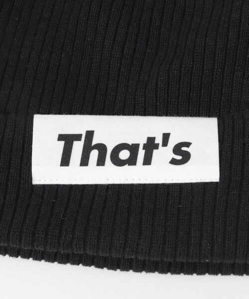 THE GOODLAND MARKET（ザグッドランドマーケット）の「『別注』That’s×THE GOODLAND MARKET　The Beanie（ニットキャップ/ビーニー・メンズ・BK/GR・Free）」の7枚目の写真