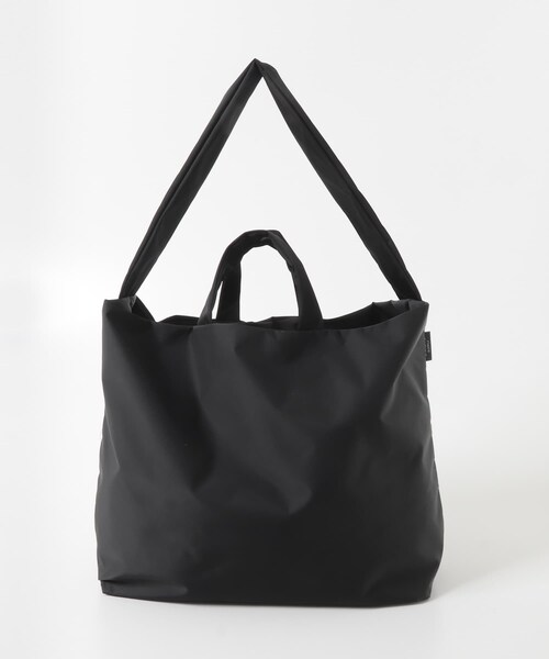 URBAN RESEARCH DOORS(アーバンリサーチドアーズ)の「STANDARD SUPPLY HIGHCOUNTCLOTH 2WAY TOTE(トートバッグ・メンズ・BLACK/KHAKI/IVORY・One)」の4枚目の写真
