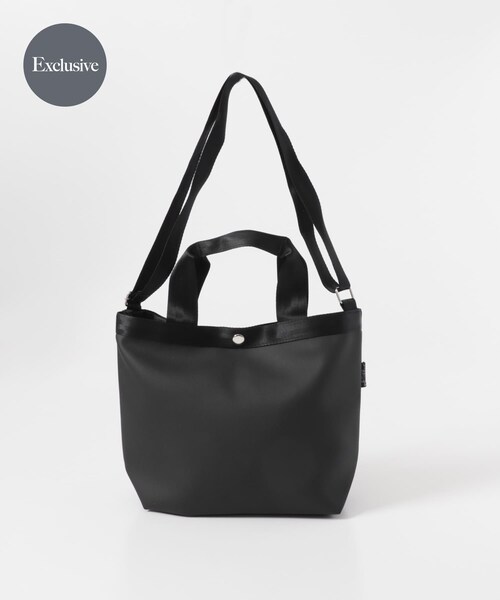 URBAN RESEARCH DOORS（アーバンリサーチドアーズ）の「『別注』DRIFTER×DOORS　2WAY BAG（ハンドバッグ・レディース・BLACK/IVORY/CEMENT・One）」の4枚目の写真