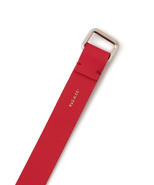 ADAM ET ROPE'（アダムエロペ）の「【J'aDoRe・店舗限定】【R&D.M.Co-OLDMAN'S TAILOR】W BUCKLE BELT（ベルト・レディース・ブラック/ホワイト/レッド・F）」の17枚目の写真