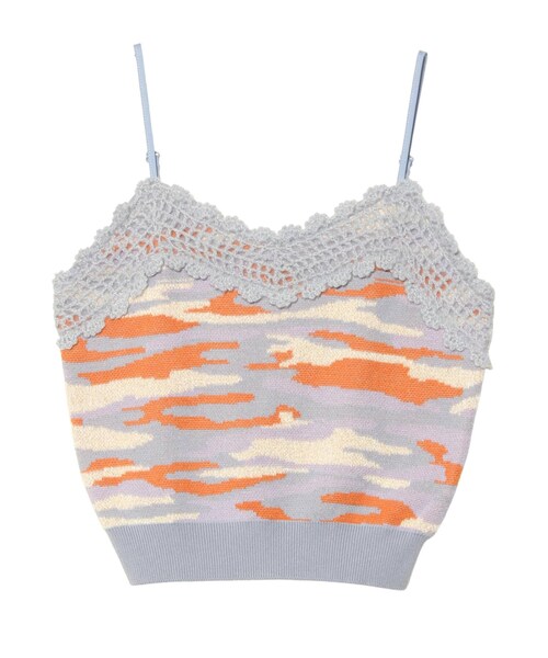 PAMEO POSE（パメオポーズ）の「Heaven Clouds Knit Cami（ニット 