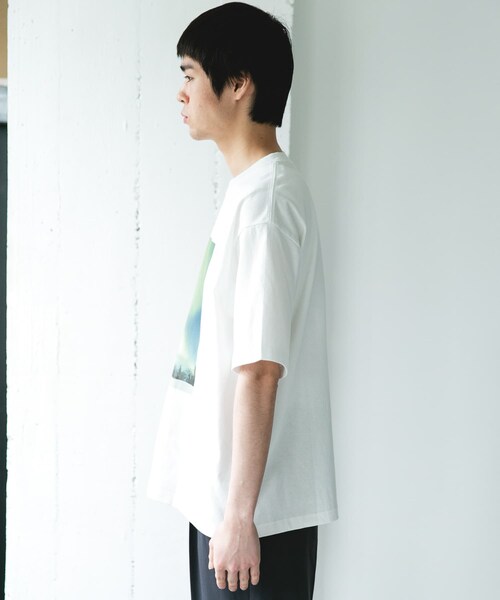 URBAN RESEARCH DOORS(アーバンリサーチドアーズ)の「NATURE PHOTO SHORT-SLEEVE T-SHIRTS(Tシャツ/カットソー・メンズ・WHITE/BLACK・M/L)」の12枚目の写真
