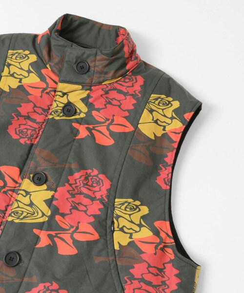 URBAN RESEARCH（アーバンリサーチ）の「COGNOMEN　W.FANTASISTA FLOWER VEST（その他アウター・メンズ・CHARCOAL/ORANGE・Free）」の15枚目の写真