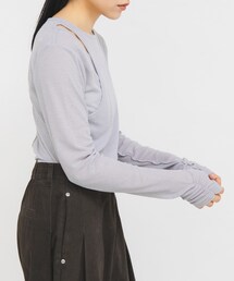 KBF | アシメレイヤードTEE(Tシャツ/カットソー)