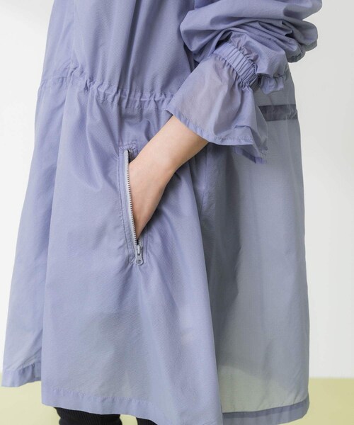 URBAN RESEARCH Sonny Label（アーバンリサーチサニーレーベル）の「SLAB Sheer Blouson（テーラードジャケット・レディース・ブルー/ベージュ/チャコール・FREE）」の11枚目の写真
